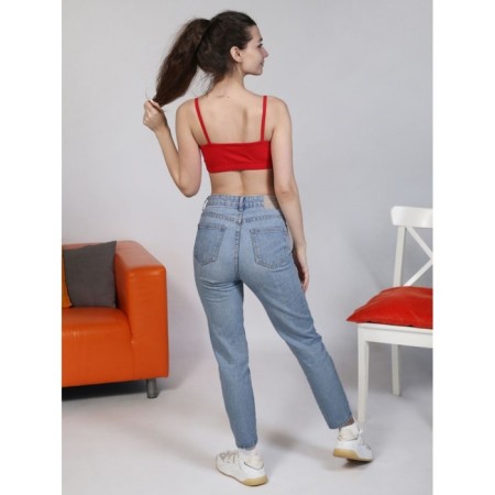 Top female, size 44-46, red color-5