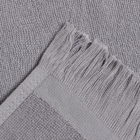 Trick Love Life Fringe, 50x90 cm, gray, 100% cotton, 380 g/m2-3