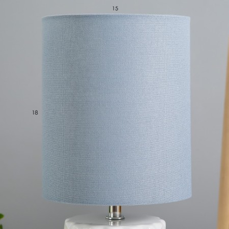 Bernard desktop 1x40W E14 pr-1,6M white/blue 15x15x33cm-2