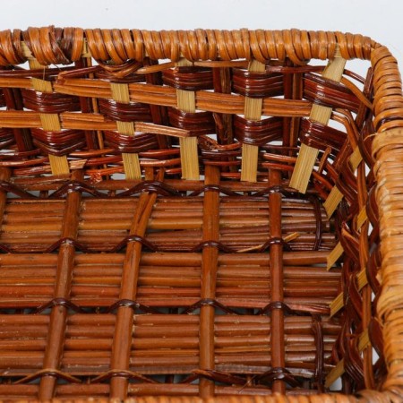 Wicker bowl, 25x18x7, fern-2