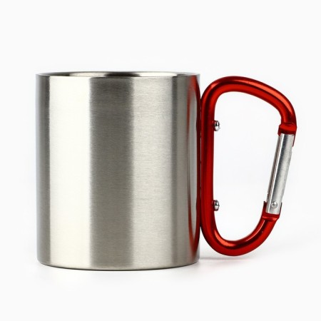 Mug with carbine "go on a campaign", 180 ml-2