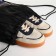 Bag for shoes on the lace, black color