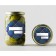 Stickers for marking cans "spices" 24 pcs, blue