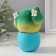 Growing gift Eco -Zhizhivchik "Cactus in a pot" Blue