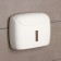 Dispenser for paper towels in sheets, plastic, 27 × 11.5 × 21 cm, white color