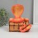 New Year's piggy bank "Cobra on the chest" 20 x 17 x 12 cm.