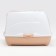 Domical toilet for cats, closed with a door 57 x 43 x 38 cm, beige-white