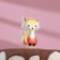 Candle in the cake on the skewer "Fox", 9.5x3.5 cm