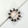 Hair crab "Accessories", 10 pcs., 1.5 x1.5 cm