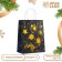 New Year. New Year's paper gift package with embossing, "Christmas tree toys" 27 x 21 x 11 cm.