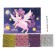 Mosaic Sticky "Magic Unicorn", EVA stickers + rhinestones