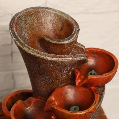 Fountain "Lupine" Cups, 18.5x18x24 cm (with backlight)-1