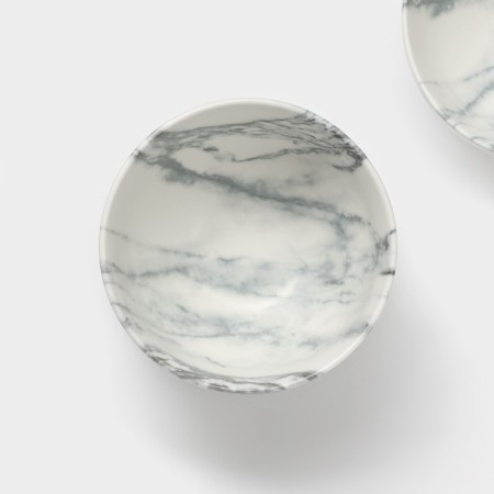 Набор салатников фарфоровых Magistro Real Marble, 380 мл, 11,6×6,5 см, 2 шт-3