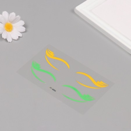 Plastic sticker on the face of "arrow. Sails" 13x13.5 cm-2