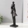 Souvenir Polystone "Mom and Daughter" Black 40x12x11 cm
