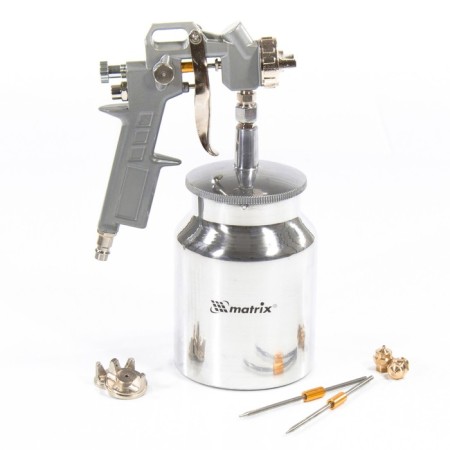 Matrix spraying, pneumatic, with a lower tank, 1 l, nozzles 1.2/1.5/1.8 mm