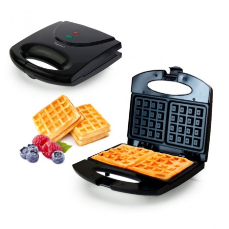 Waferon "Kuban-1", 2 Viennese waffles, 800 watts, black
