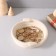 Interior subject "snake" bowl 4*15*13 cm white