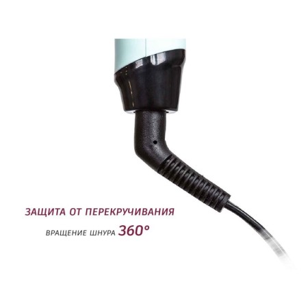 Pioneer HS-10124 curling iron, ceramics, d = 10 mm, up to 200 ° C, turquoise-7