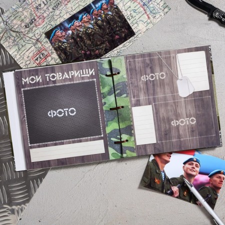 Dembreta book on the tape "Hero", 32 sheets, 20 x 20 cm-9