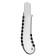 Chancellery knife 18mm, metal, zinc -alloy, top