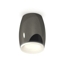 Ambrella Light Acrylic lamp, XS1123021, MR16 GU5.3 LED 10 watts, black chrome color, white matte