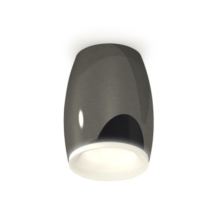 Ambrella Light Acrylic lamp, XS1123021, MR16 GU5.3 LED 10 watts, black chrome color, white matte