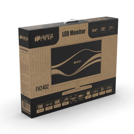 Monitor Hiper EasyView FH2403CYS, 23.8 ", IPS, 1920x1080, 60Hz, 5 ms, DP, HDMI, camera, black-4