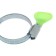 Chervyki clamp with the "lamb" Zein, non-bloody carriage, diameter 25-40 mm, galvanized
