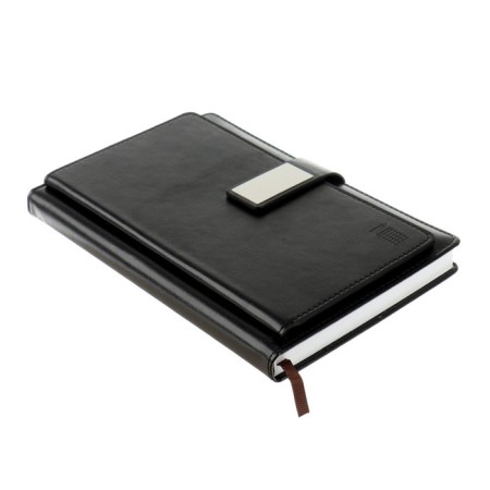 Deliciper of Leduced A5, 140 sheets in a cage, with a calculator, with a scrap, leatherette cover, mix-1