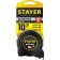 Roulette Stayer Blackmax 3410-10_z02, two fixers, 10 m x 25 mm
