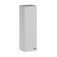 Bathroom hinged cabinet, two shelves, 24 x 24 x 80 cm