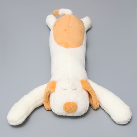 Soft toy "Dog", 70 cm, beige color-1
