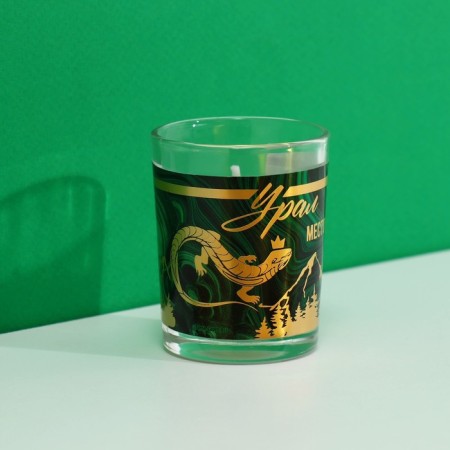 Candle in a glass "Ural", 5 x 6 cm-1