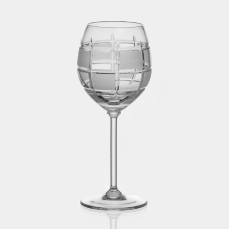 A set of foers crystal for the wine “Chess”, 300 ml, 6 pcs-1