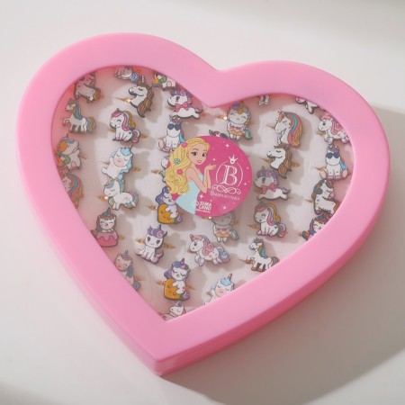 Children's ring "chosen" unicorns, shape mix, color, dimensionless-2