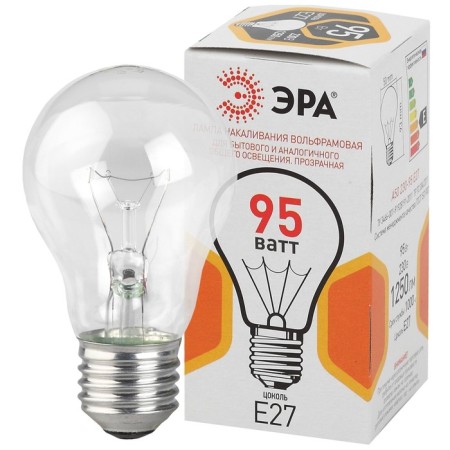 Era Lamp "Pear" A50, E27, 95 W, 1250LM
