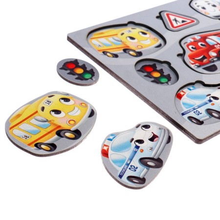 Wooden puzzle with the chip "Useful Machines"-1