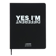 Universal diary for grade 1-11 YES I’M Different, integral cover, artificial leather, silk-screen printing, liesse, 80 g/m2