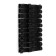 Holder self -adhesive for wires and garlands of tundra, 20 pcs, black color
