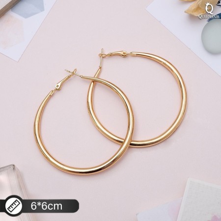 Red-rings "Disco" are light, d = 6 cm, color gold