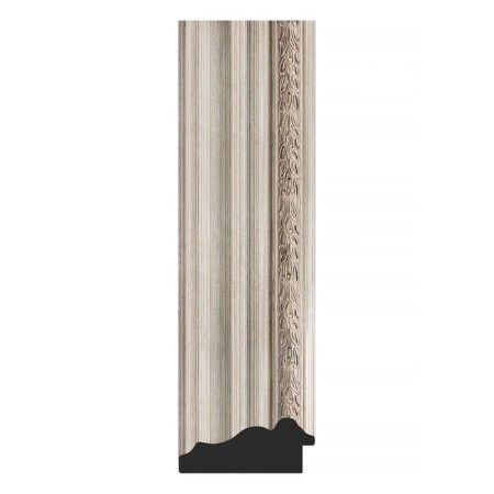 Mirror in the baguette frame, Roman silver 88 mm, 61x76 cm-2