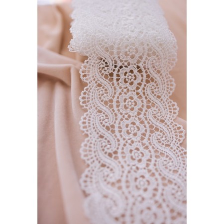 Hypure lace, 105 mm × 6.8 ± 0.5 m, white color-3