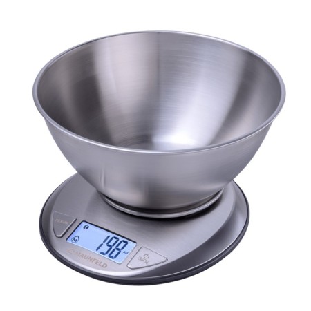 Libra kitchen Maunfeld MKS-618Mbs, electronic, up to 5 kg, silver