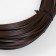 Artificial rattan is smooth 6 mm 100 m half a pipe (wenge)