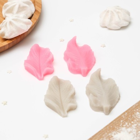 Mold Dolyana "Rosa Leaf", 7.5 × 8 × 1 cm, Mix color-3