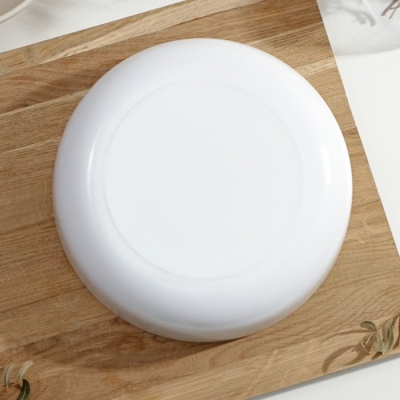 Baking form Luminarc Diwali Service, 2 l, d = 22 cm, glass ceramic, white color-2