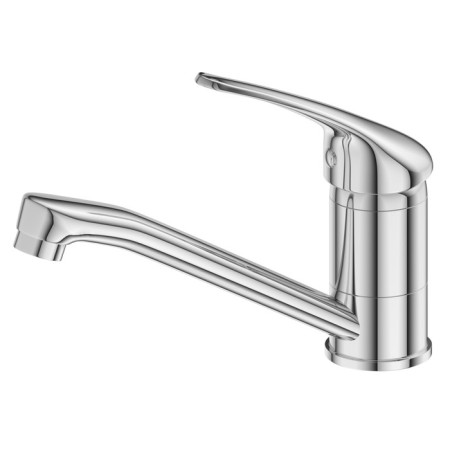 Kitchen mixer RMS SL128-004F-15, single-leaf, short spout, nut, chrome