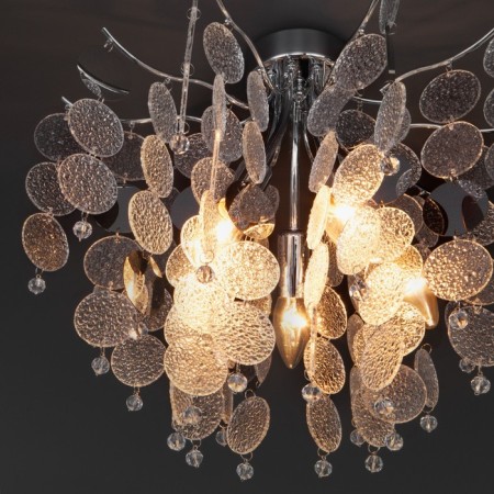 Smart ceiling lamp Bolla, 60W, E14, 45x45x37.5 cm-4