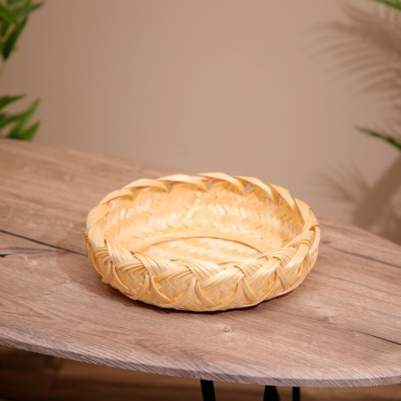 Vaska wicker, from bamboo 28x28x8 cm-1